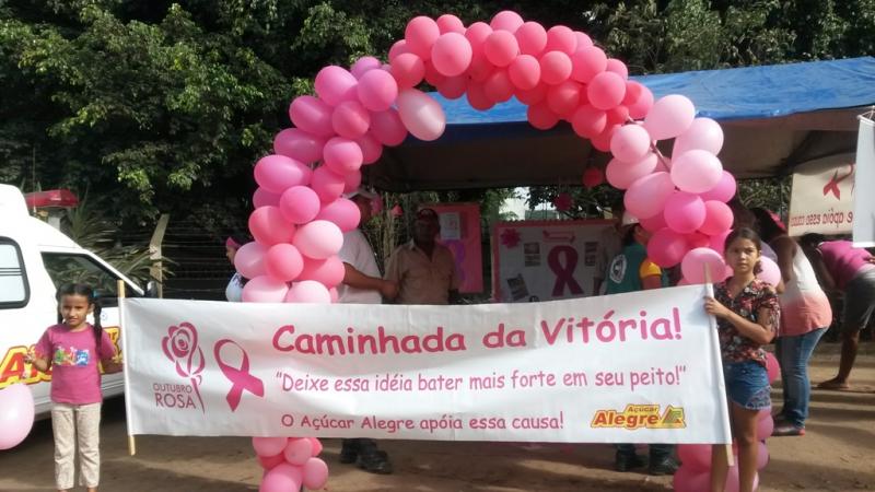 Açúcar Alegre se engaja no Outubro Rosa