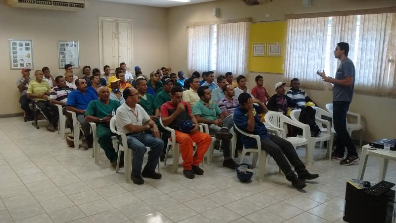 Colaboradores do Açúcar Alegre participam da Semana Nacional do Trânsito