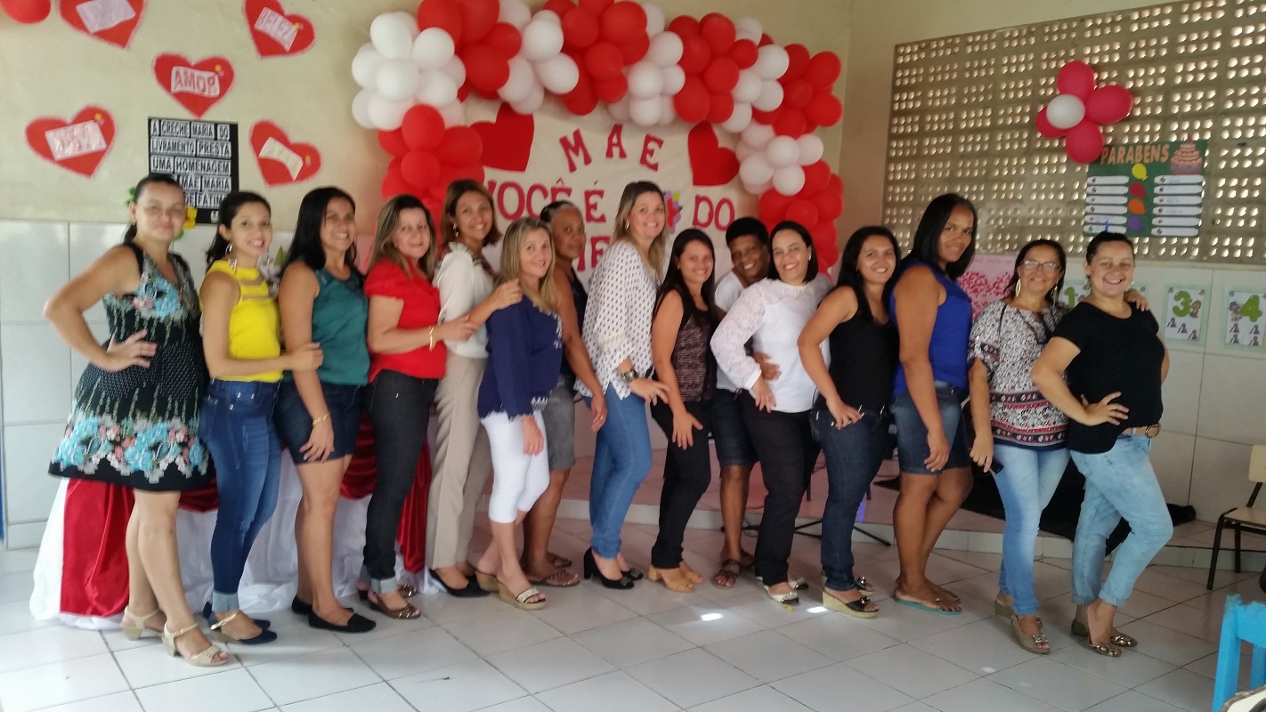 O Açúcar Alegre comemora o dia das mães na Creche Maria do Livramento