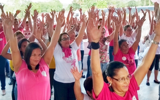 Campanha do Outubro Rosa Usina Monte Alegre