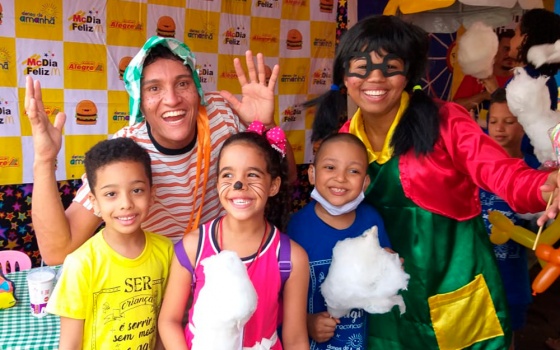 AÇÚCAR ALEGRE PARTICIPA DA CAMPANHA MC DIA FELIZ