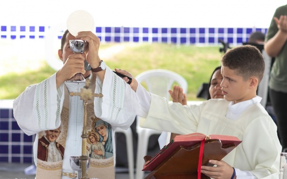 MISSA EM AÇÃO DE GRAÇAS CELEBRA INÍCIO DA SAFRA 2019/2020