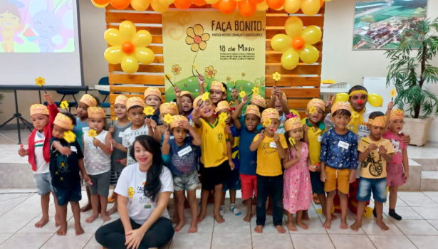 No Açúcar Alegre Campanha “Faça Bonito” visa conscientizar sobre abuso e exploração sexual de crianças e adolescentes