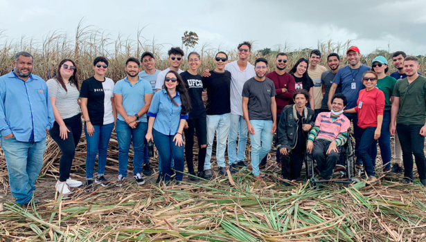 Estudantes de vários cursos e instituições visitam o Açúcar Alegre no mês de setembro
