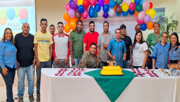 Açúcar Alegre promove momento especial para celebrar os aniversariantes dos meses de dezembro de 2023 e janeiro de 2024