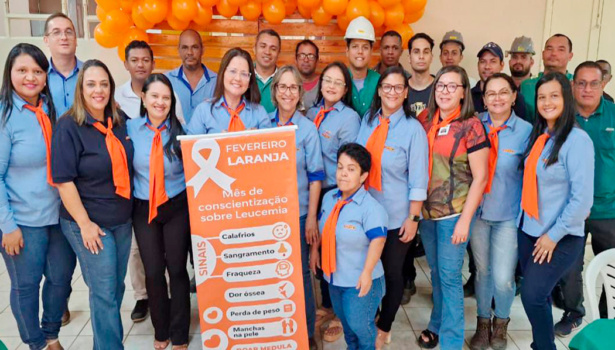 Usina Monte Alegre mobiliza colaboradores em campanha de doação de sangue e apoio ao fevereiro Laranja.