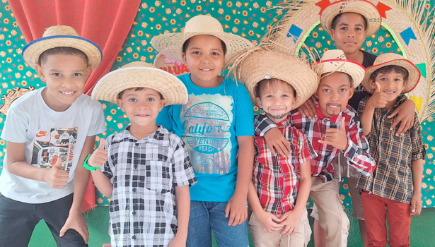Clima de Festa Junina na Escola Maria Lúcia