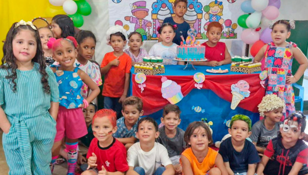 Celebramos com grande alegria o Dia das Crianças