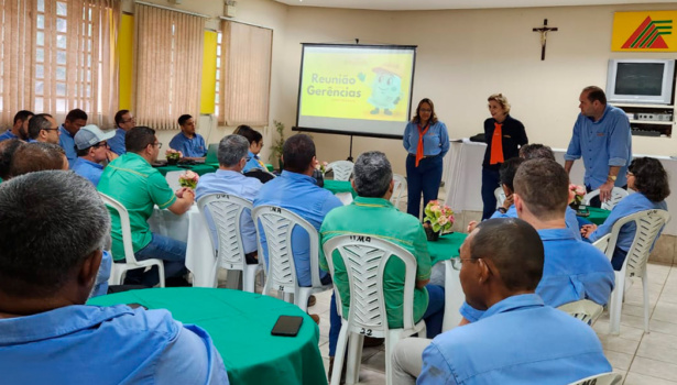 REUNIÃO COM AS GERÊNCIAS
